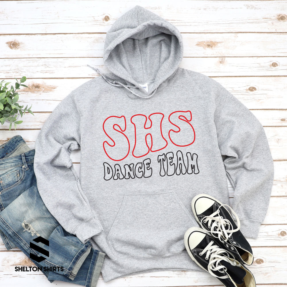 SHS Dance Team Wavy Font Shirt