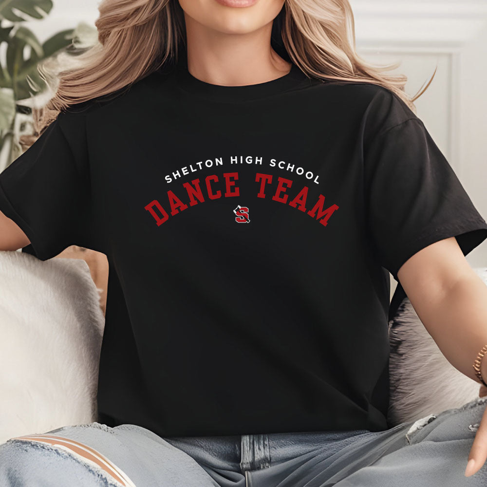 Shelton High School Dance Team Black T-shirt