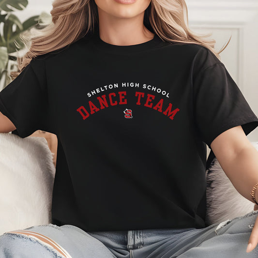 Shelton High School Dance Team Black T-shirt