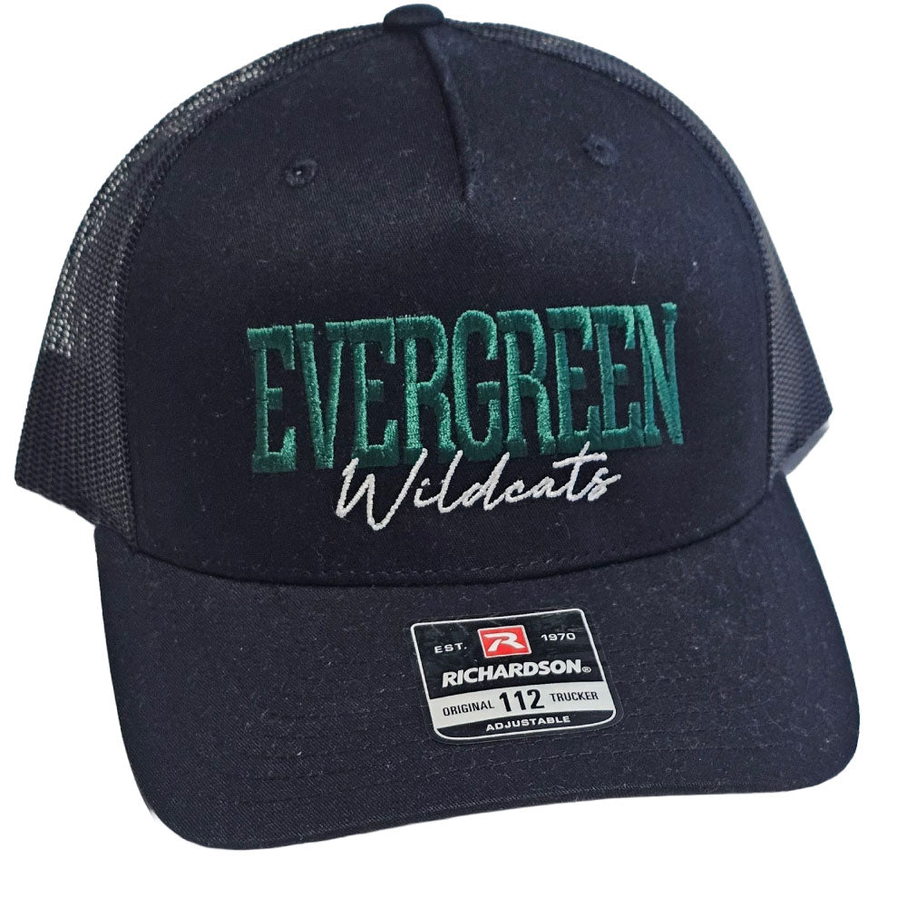 Evergreen Wildcats Embroidered Hat