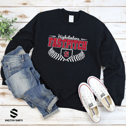 Highclimbers Fastpitch Hoodie, Crewneck or T-shirt