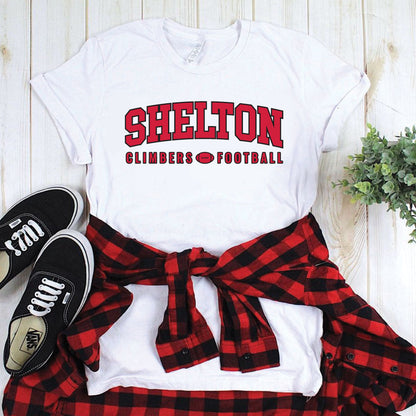 Shelton Climbers Football T-shirt