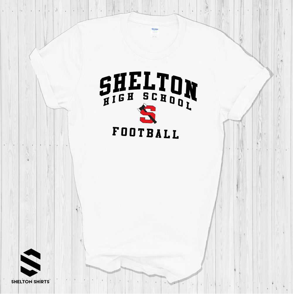 Shelton High School Football with School Logo Shirt
