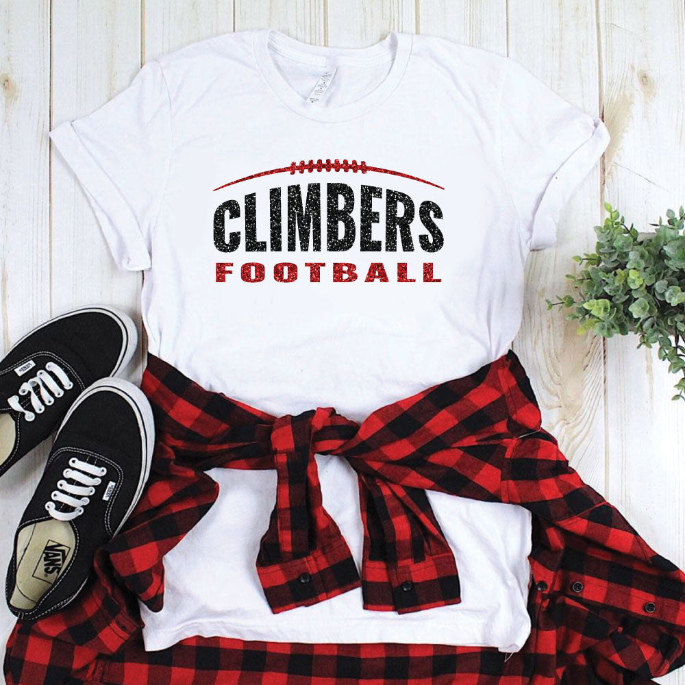 Climbers Football Arch with Football Laces T-shirt