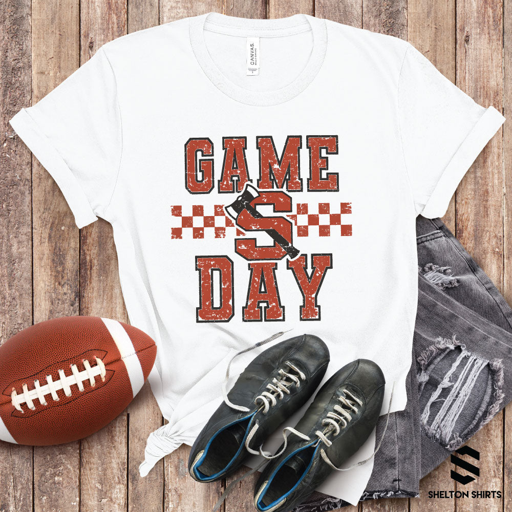 Game Day Grunge SHS Football Shirt