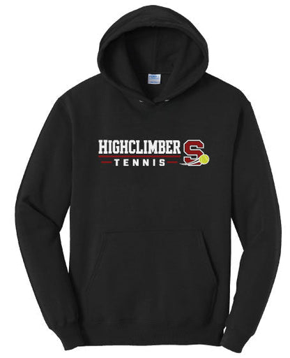 Highclimber Tennis 2026-2027 Black Hoodie