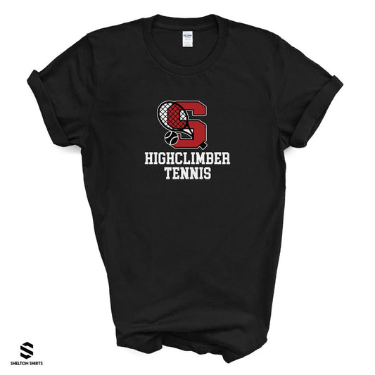 Highclimber Tennis Black T-shirt
