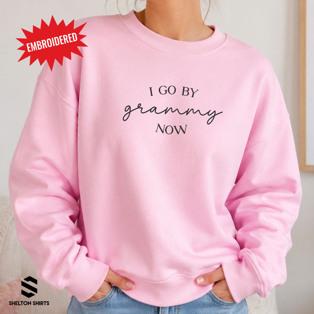 I Go By Grammy Now shirt