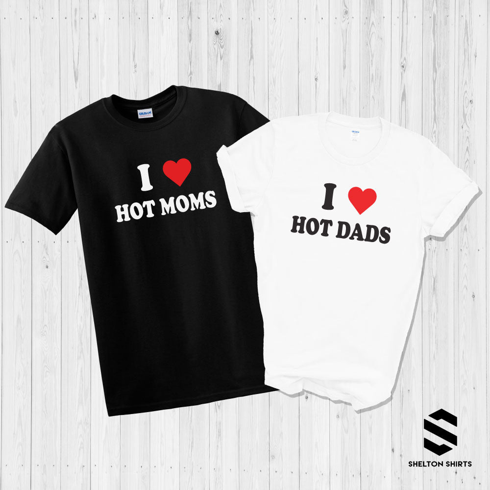 I Heart Hot Moms Shirt