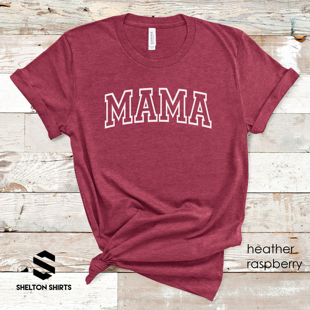 Mama Trendy Athletic Outline Shirt