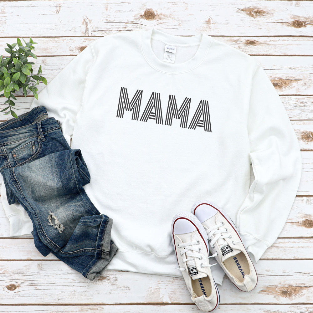 Mama Multi Line Font Shirt