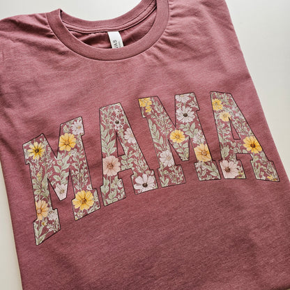 Mama Pastel Floral Shirt