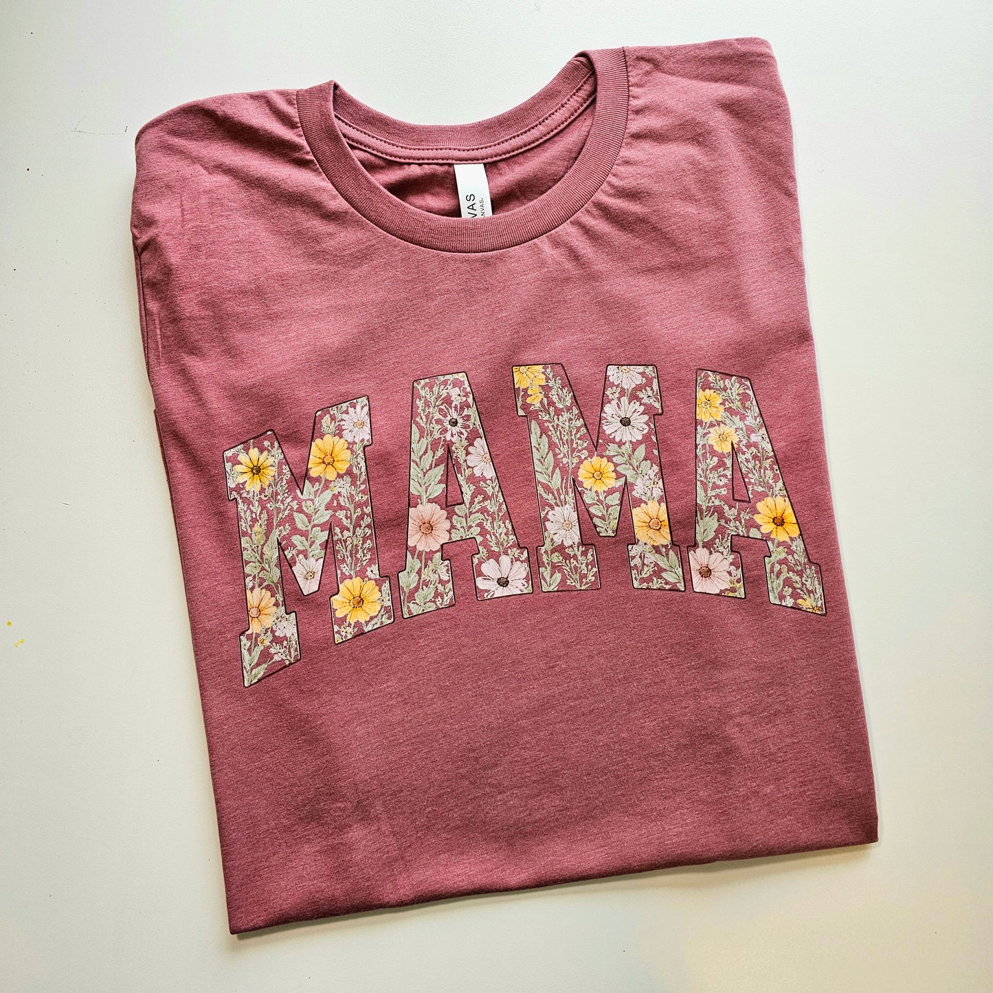 Mama Pastel Floral Shirt