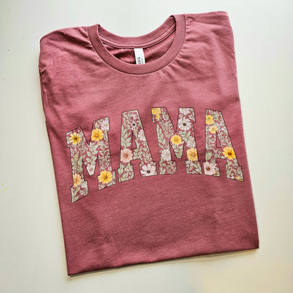 Mama Pastel Floral Shirt