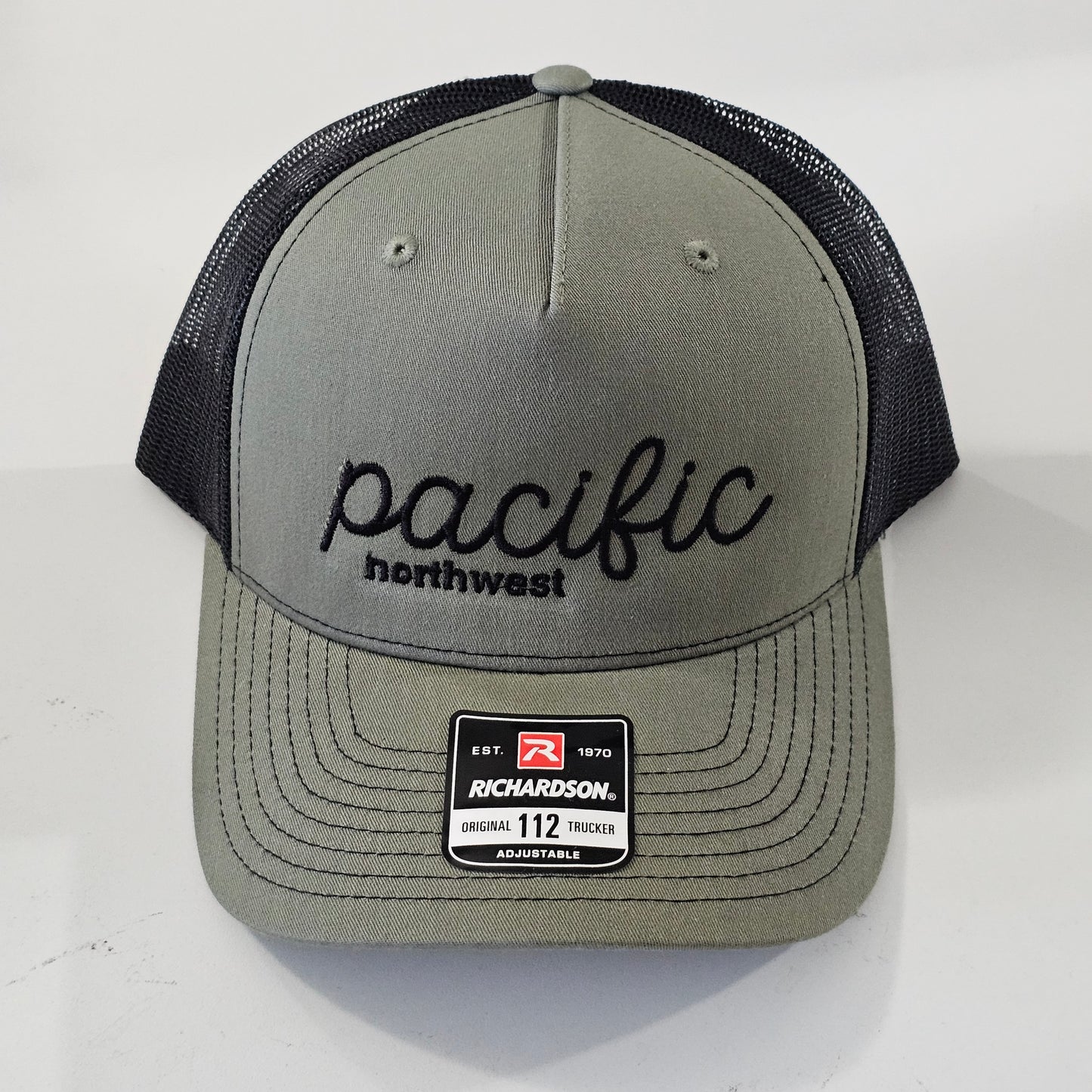 Pacific Northwest Loden and Black Embroidered Hat