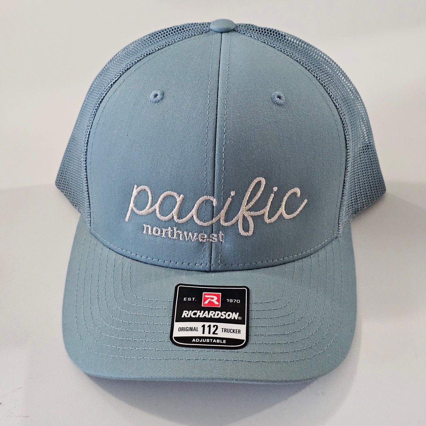 Pacific Northwest Smoke Blue Embroidered Hat