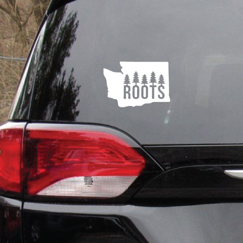 Washington Roots Vinyl Car Decal Sticker