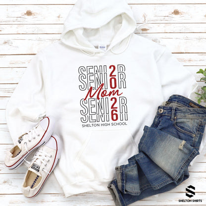 Glitter Senior Mom 2026 Shirt