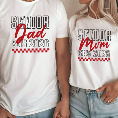 Senior Mom / Dad / Parent SHS 2026 Checker Shirt