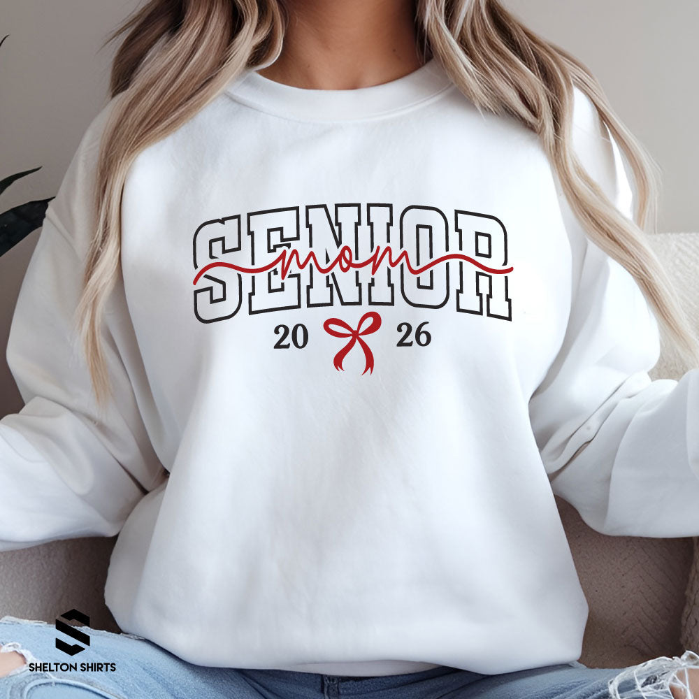 Senior Mom / Grandma / Aunt / Parent 2026 with Bow