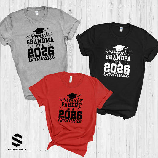 Proud Senior Parent 2026 Shirt