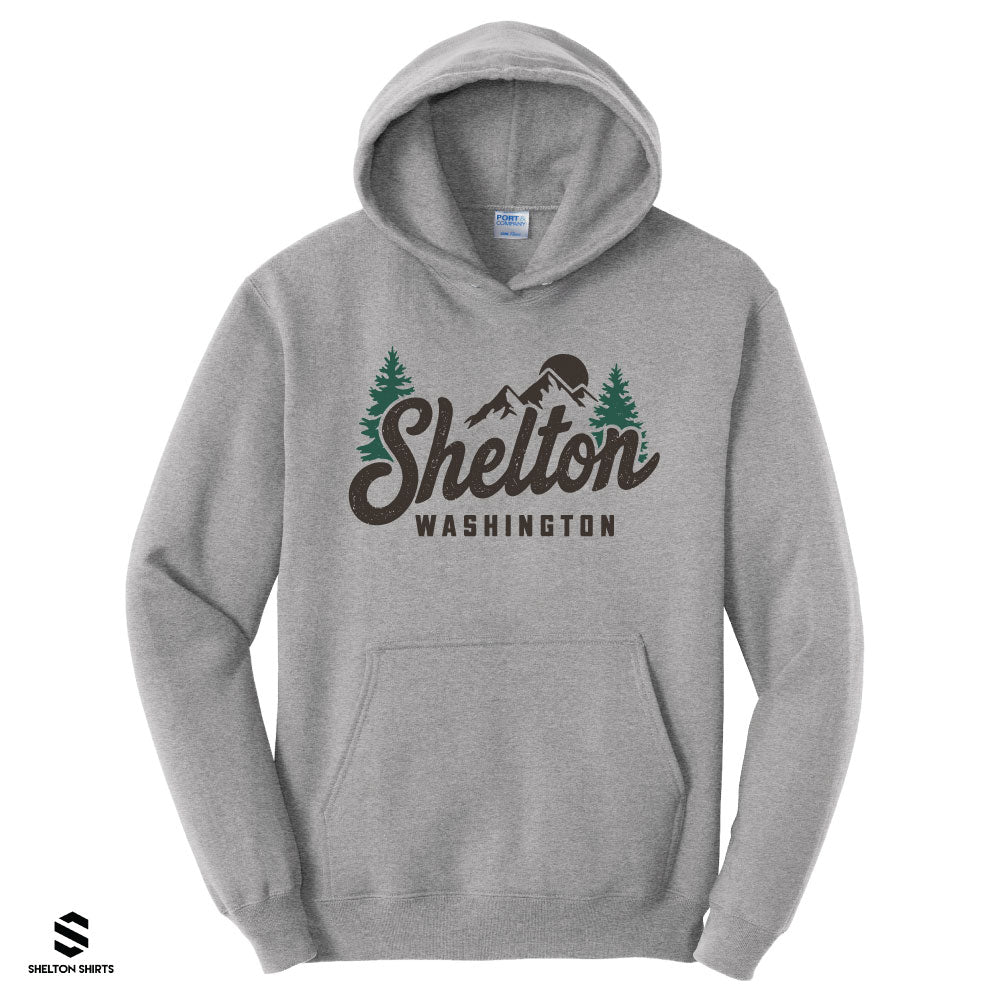 Shelton Washington Grunge Print Shirt
