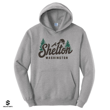 Shelton Washington Grunge Print Shirt
