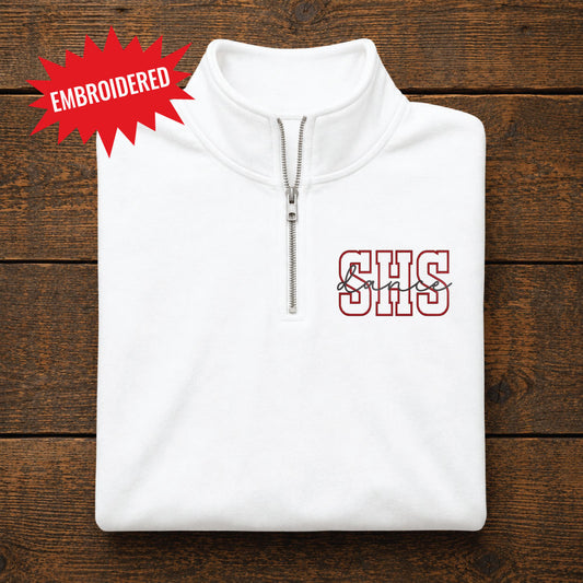 SHS Dance Embroidered Quarter Zip