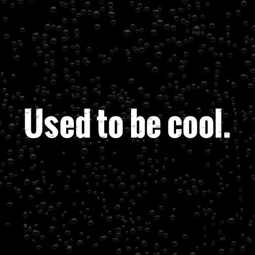 Used to be cool Vinyl Car Decal Sticker for Minivan or Station Wagon