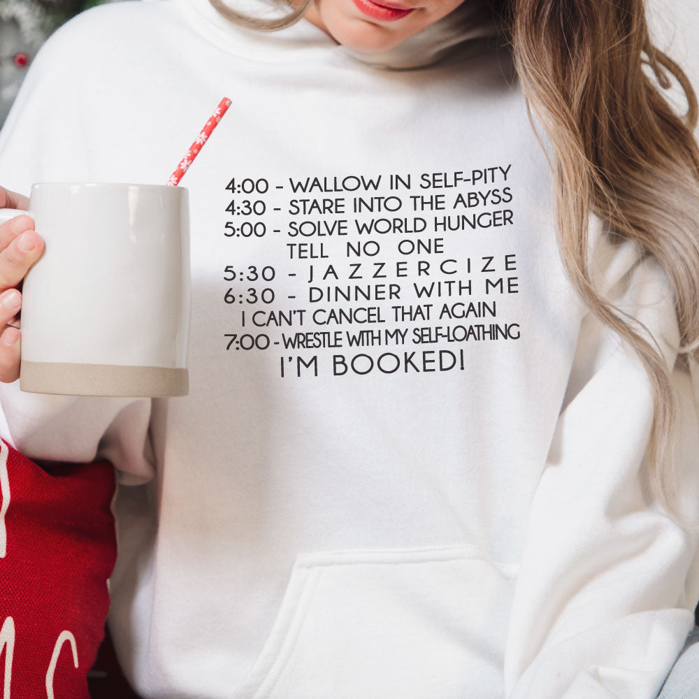 4:00 Wallow in Self Pity Daily Routine Grinch List Quote Shirt