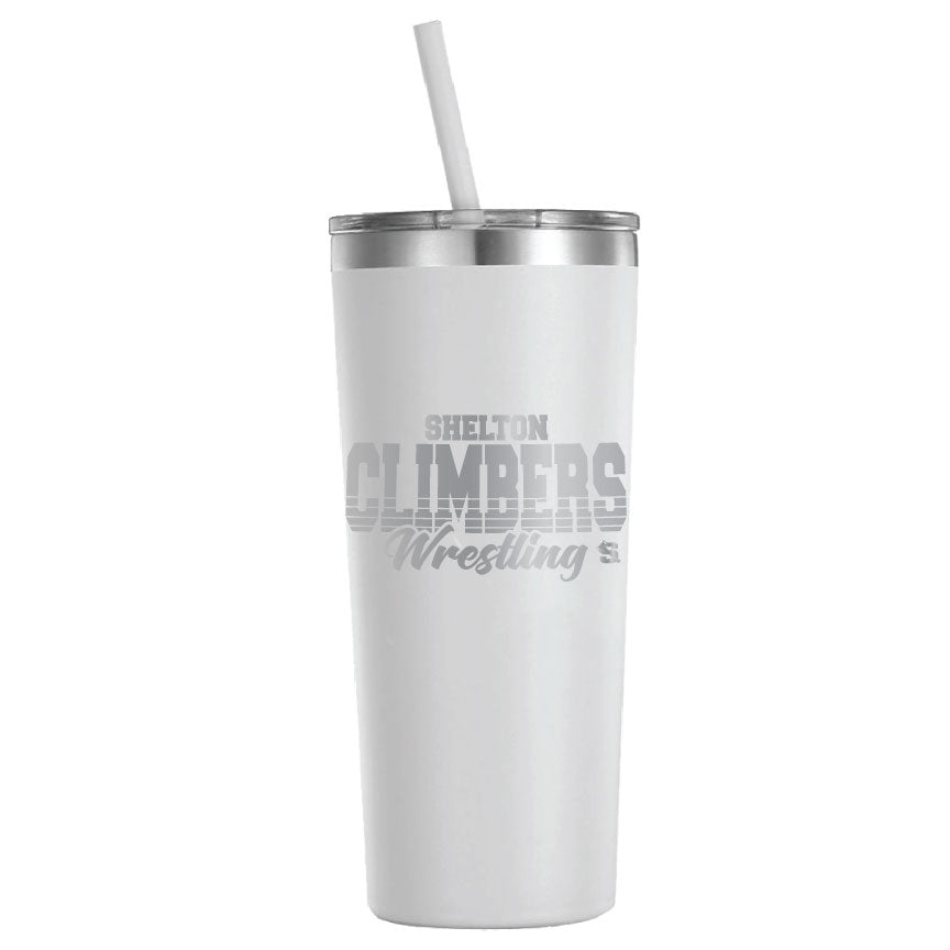 Shelton Climbers Wrestling 22oz Tumbler