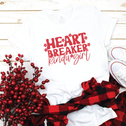Heartbreaker Kinda Girl Valentine's Day T-shirt