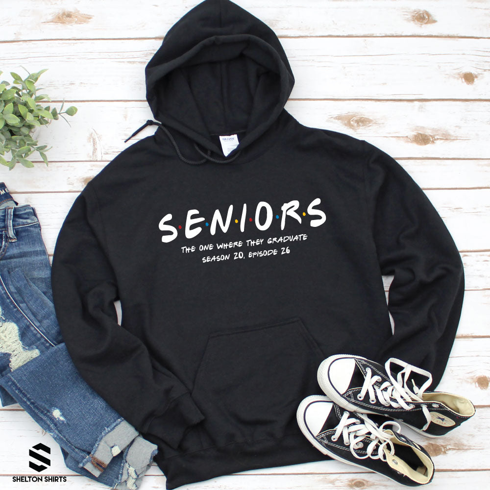 SENIORS The One Where They Graduate Shirt