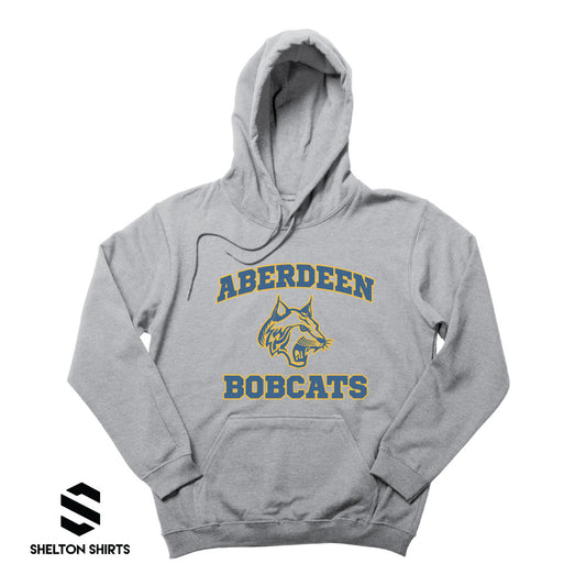 Aberdeen Bobcats Mascot Hoodie Sweatshirt