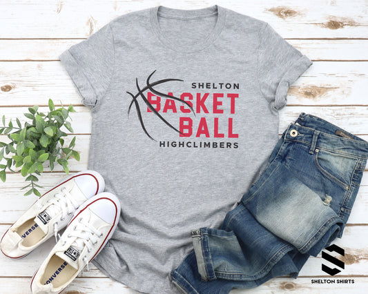 Shelton Highclimbers Basketball T-shirt