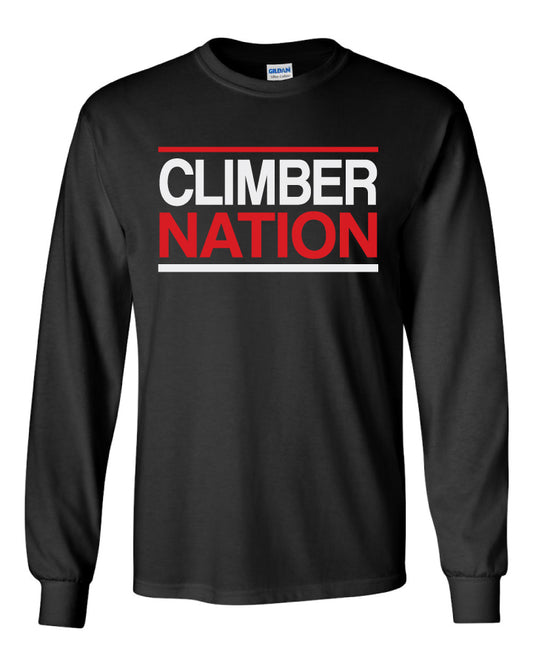 Climber Nation between the lines Long Sleeve T-shirt