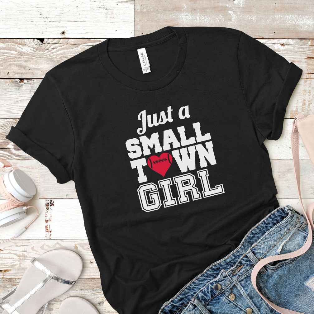 Just a Small Town Girl Football Shirt