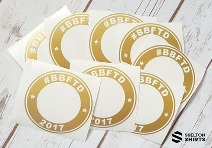 Starbucks Bridal Party Custom Vinyl Decal For Starbucks Reusable Cup