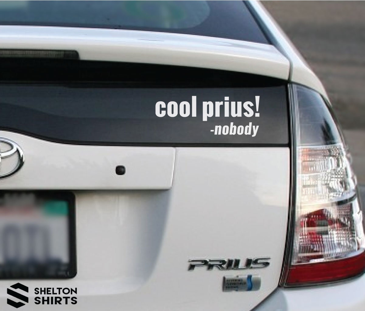 I was cool Vinyl Car Decal Sticker for Minivan, Station or Prius Wagon