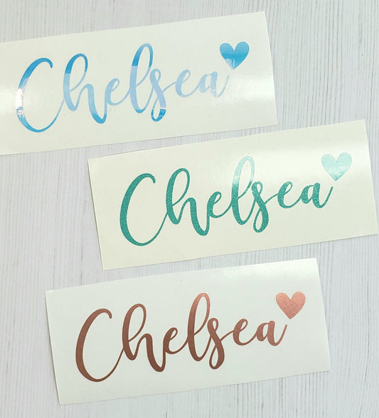 Name Decals – SheltonShirts