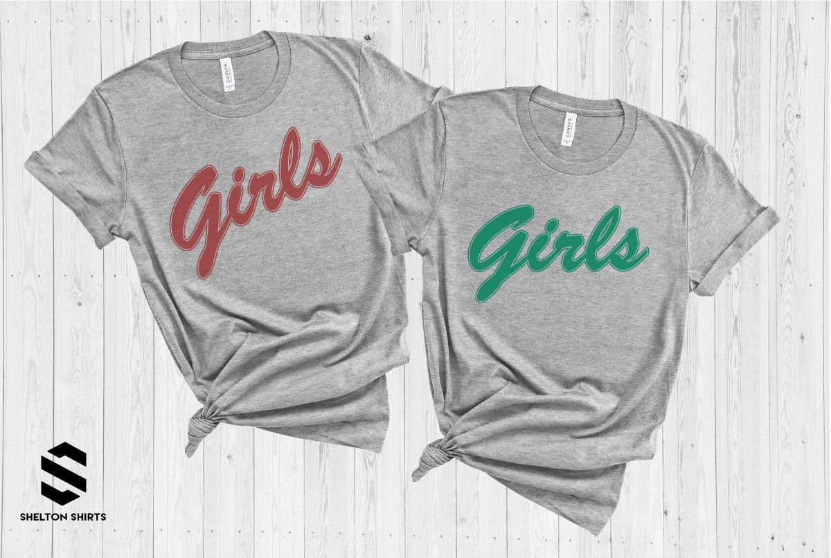 Friends TV Show 'Girls' Grey Crewneck T-shirt