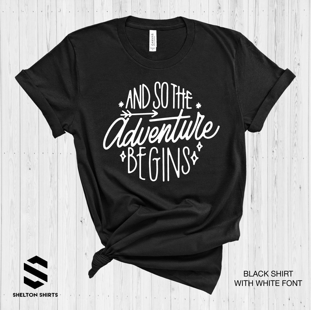 And So The Adventure Begins Pacific Northwest Super Soft Cotton Comfy T-Shirt