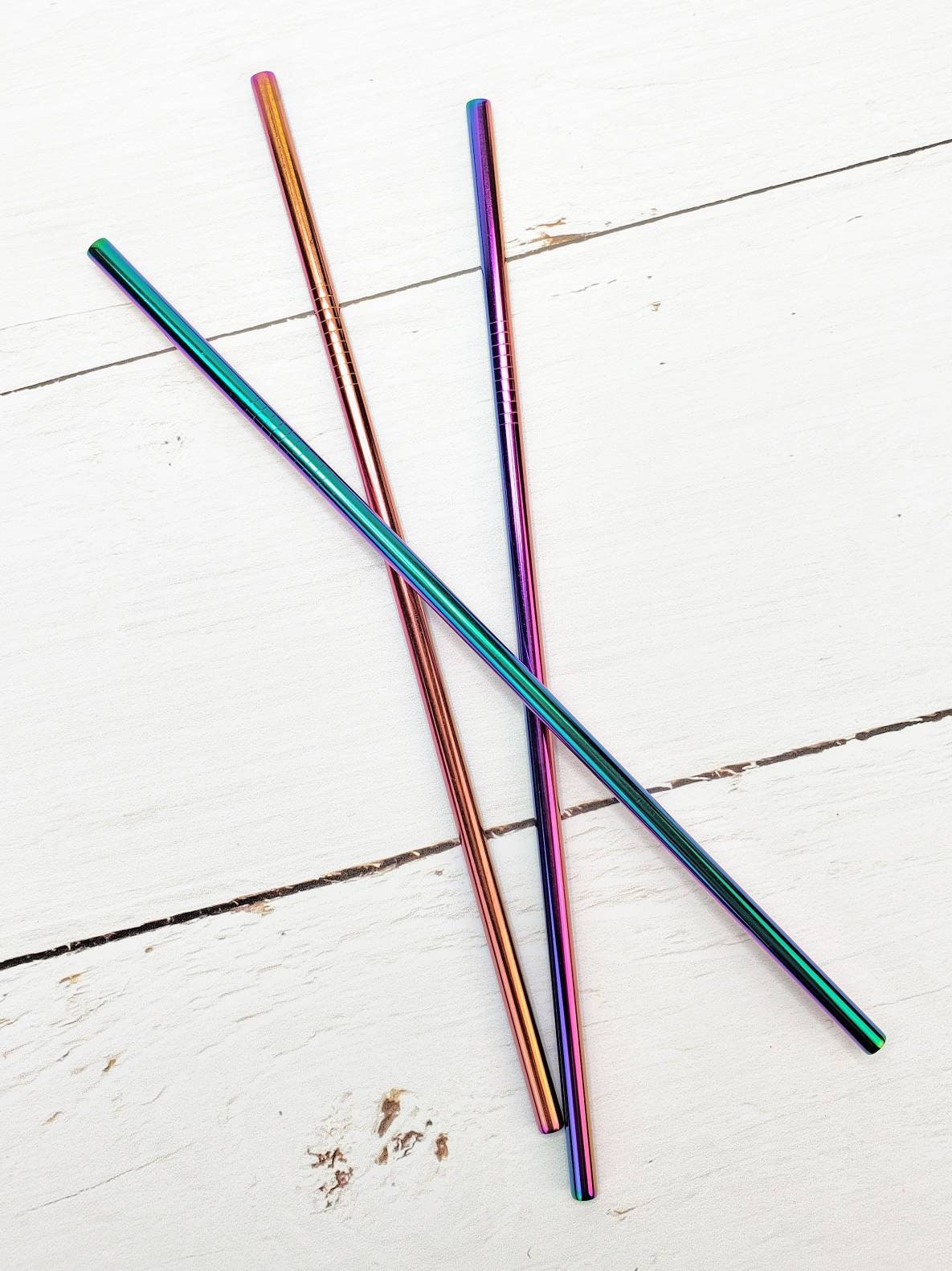 Stainless Steel Straw for Tall Skinny Tumbler - 9.5 inch reusable straw