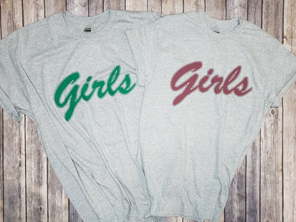 Friends TV Show 'Girls' Grey Crewneck T-shirt