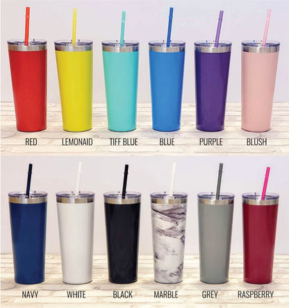 Engraved Script Name Tumbler - Double Wall Insulated Tumbler