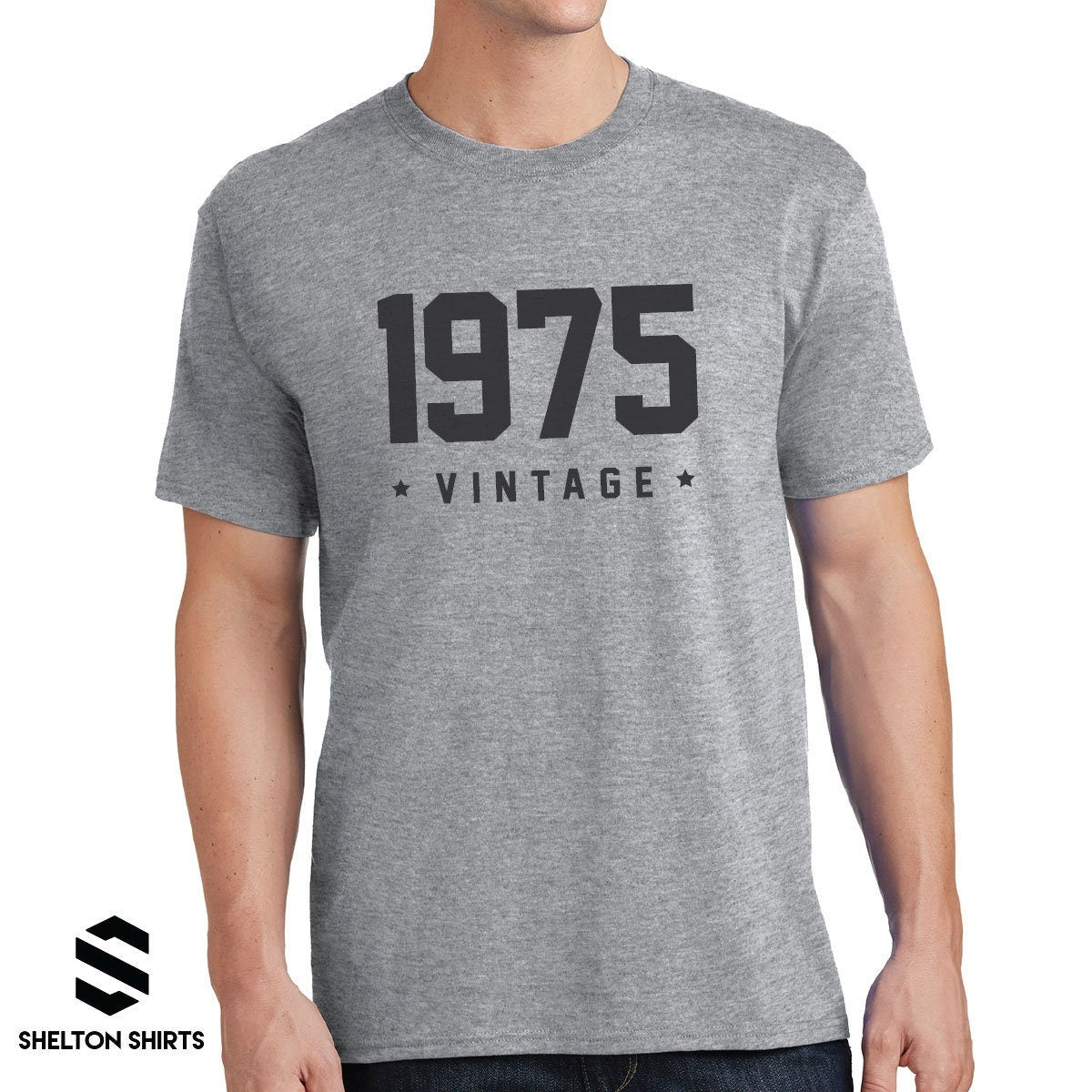 Birthyear Vintage T-shirt - Birthday Gift - Birthday Party Shirt - Any Year and Color
