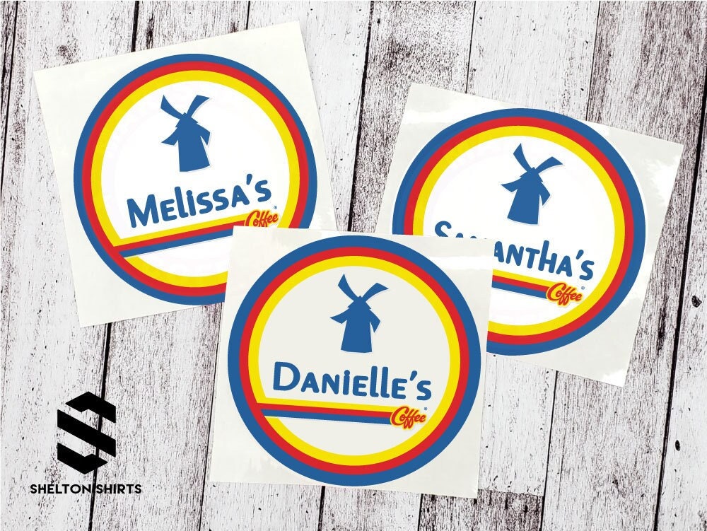 Dutch Sticker Design Personalized Dutch Bros Sticker – SheltonShirts