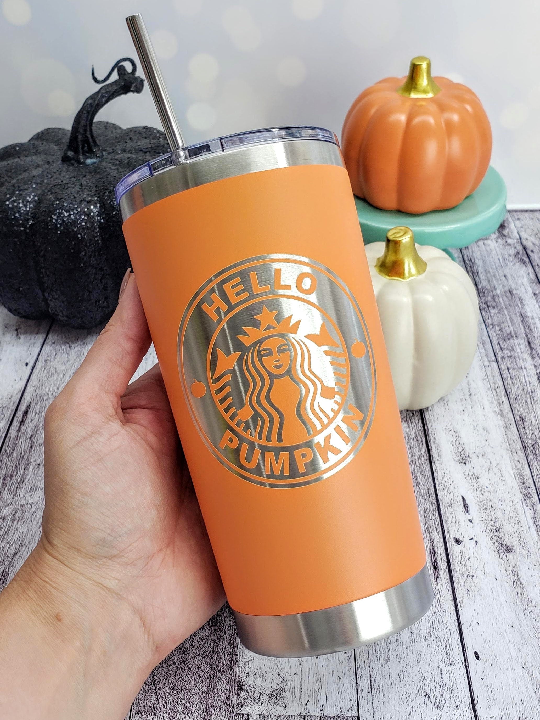 Starbucks grande orange deals tumbler