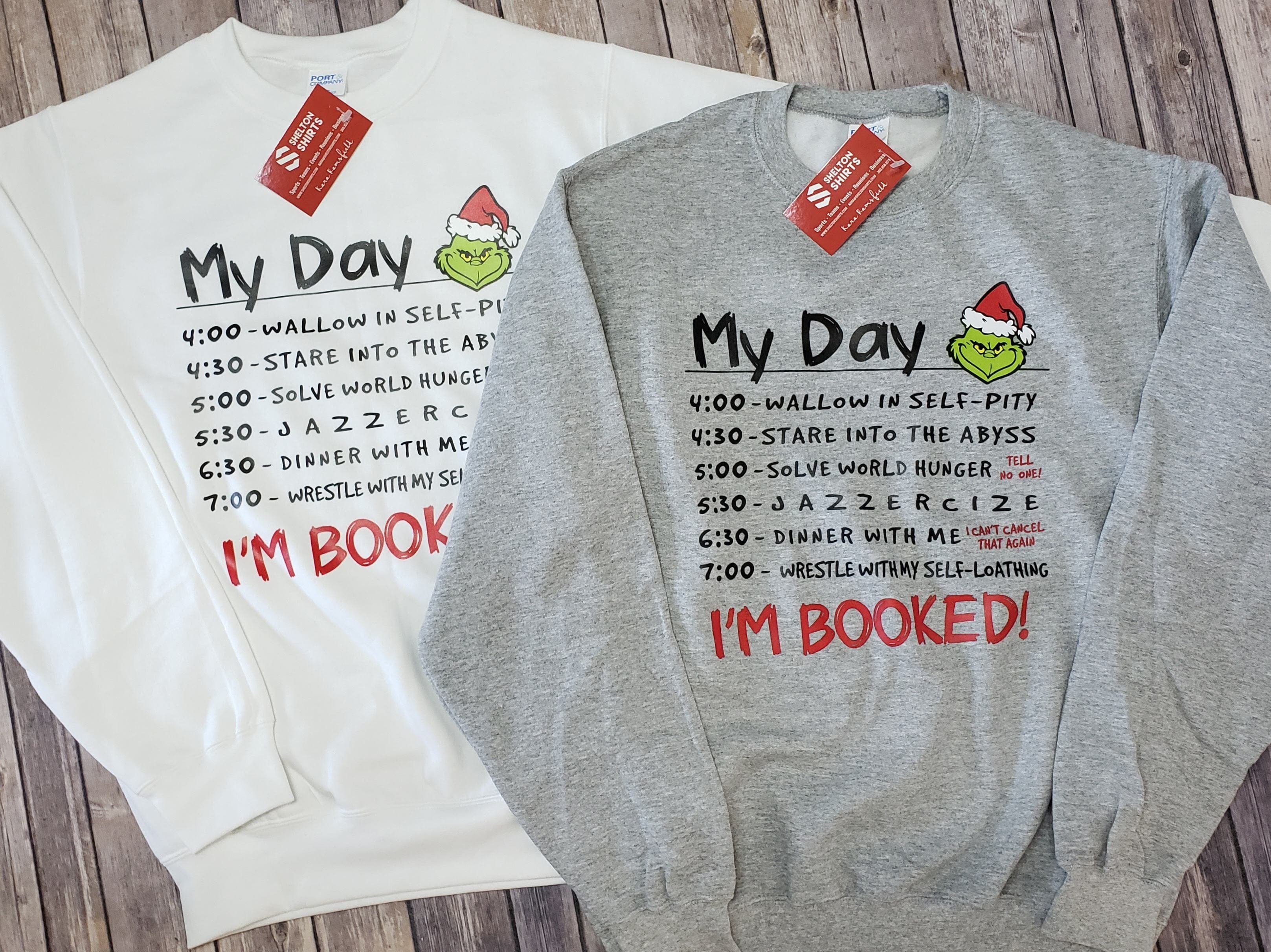 Im Booked! 4:00 Wallow in Self Pity Daily Routine The Grinch Quote ...